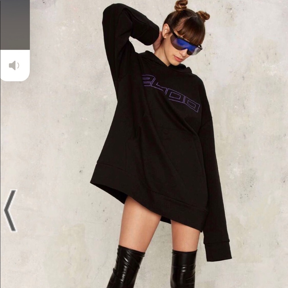 RARE Nasty Gal Brashy 2000 Oversized Hoodie